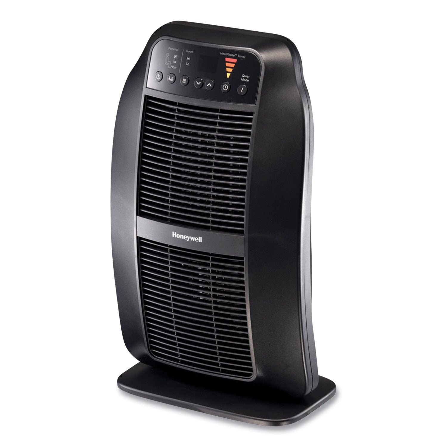 Ceramic - Electric - 6 x Heat Settings - Timer - Room - Portable - Black