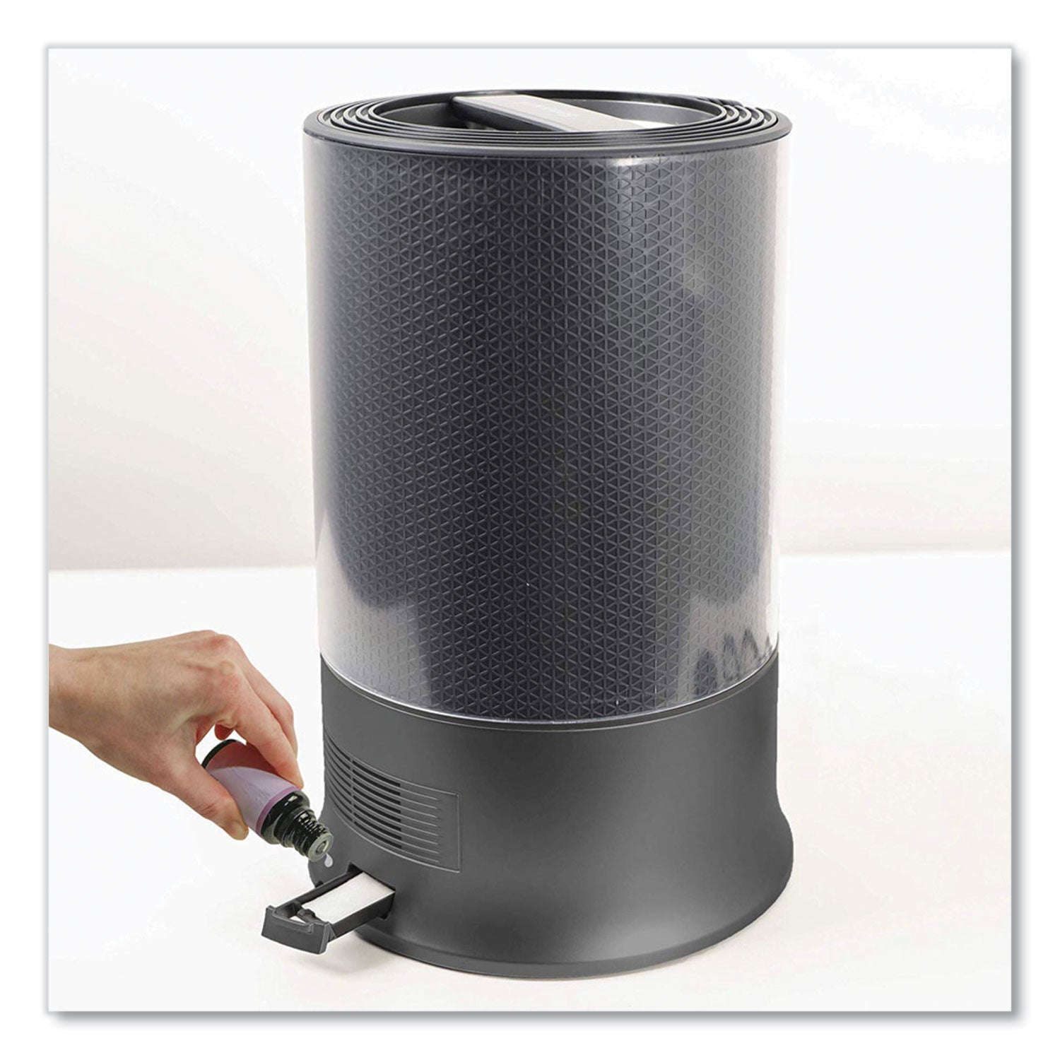 Filter Free Ultrasonic Cool Mist Humidifier, 1.25 gal, 8.8 x 8.8 x 13.2, Black