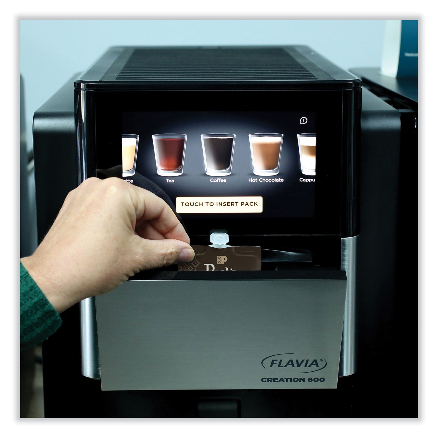 FLAVIA Ground Coffee Freshpacks, Cafe Domingo Blend, 76/Carton