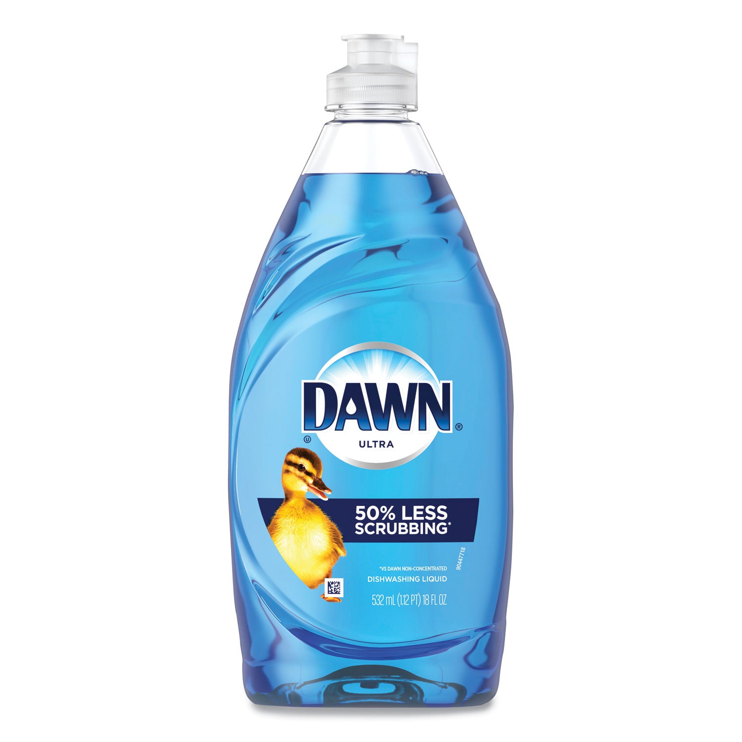 Dawn Ultra Original Dish Soap, Concentrated Liquid, Clean Scent, Blue, 18 fl oz, 1 Bottle
