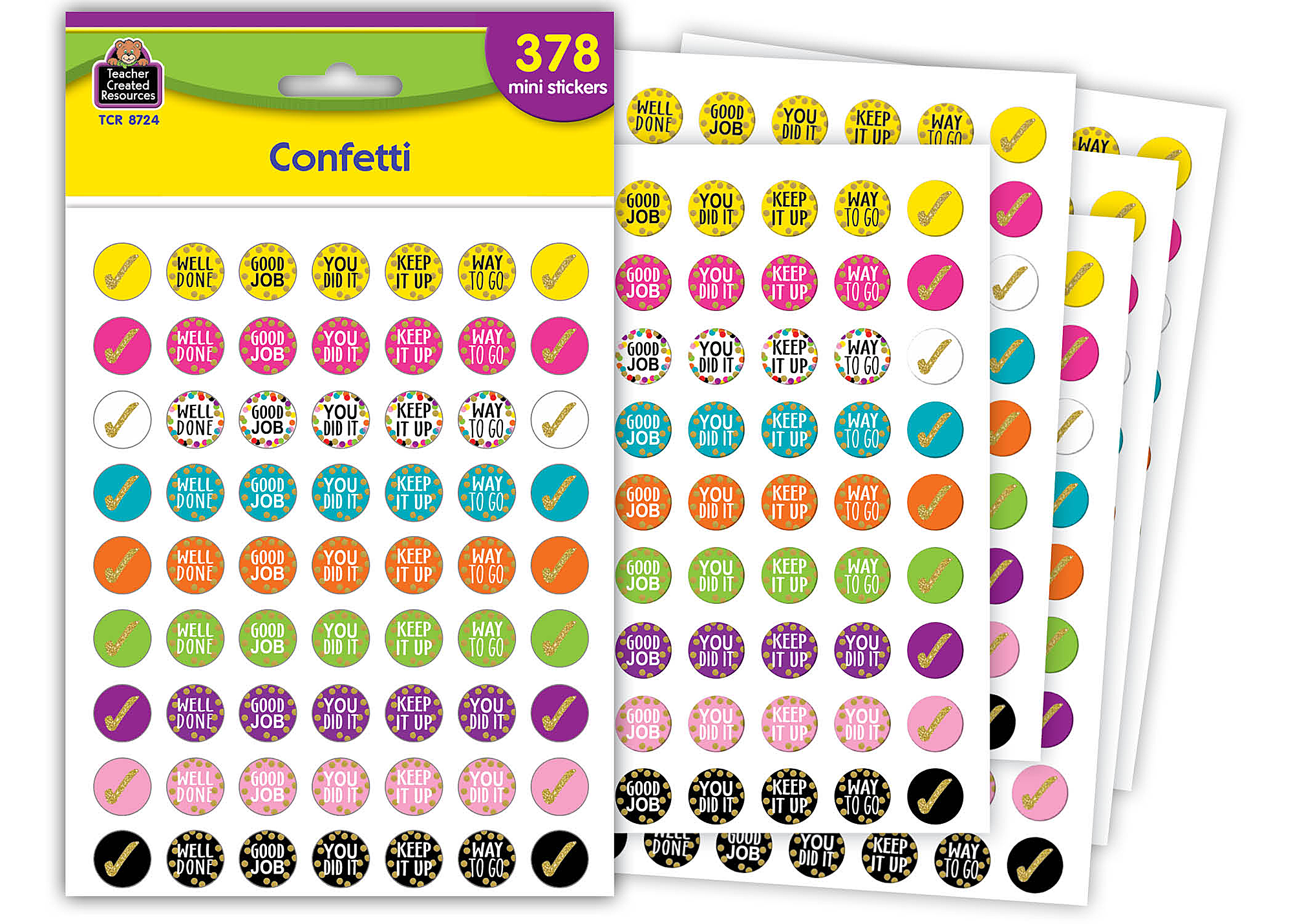 Confetti Mini Stickers