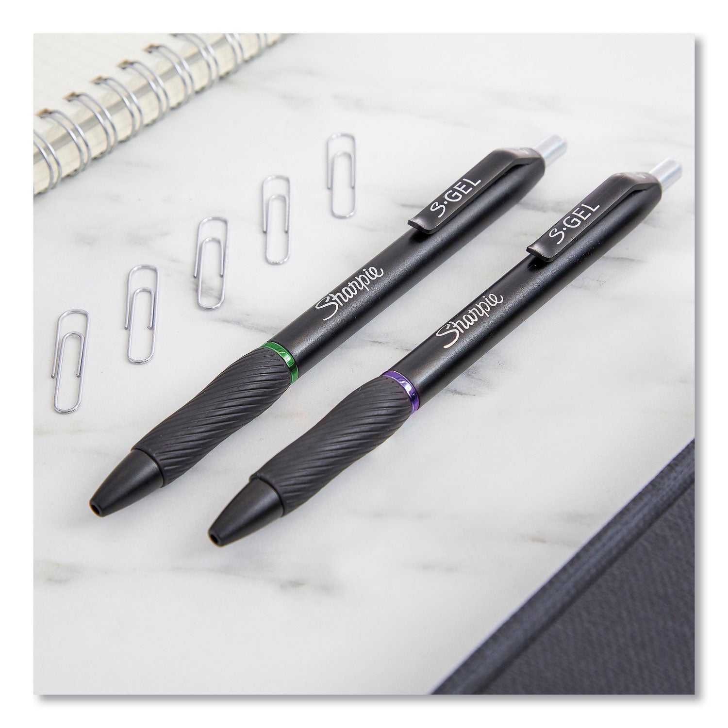 Sharpie S-Gel Pen - 0.7 mm Pen Point - Retractable - Green Ink - Gel-based - 1 Dozen