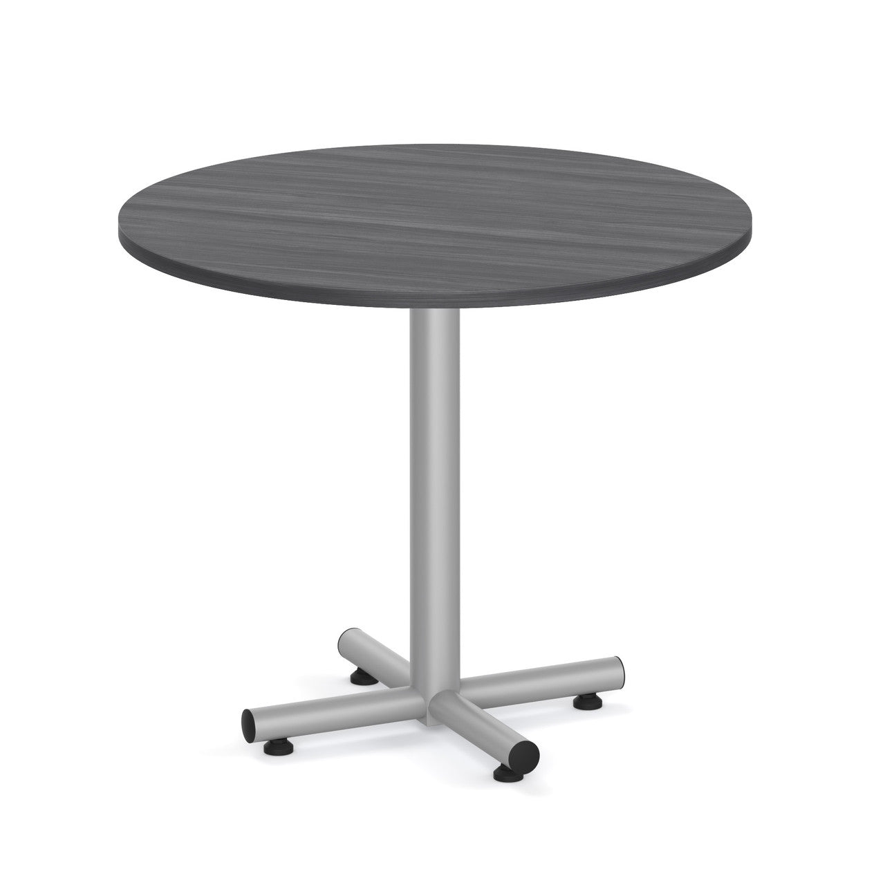 OfficeSource OS Reception Tables 36" Round Top - Requires Base - Coastal Gray