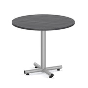 OfficeSource OS Reception Tables 36" Round Top - Requires Base - Coastal Gray