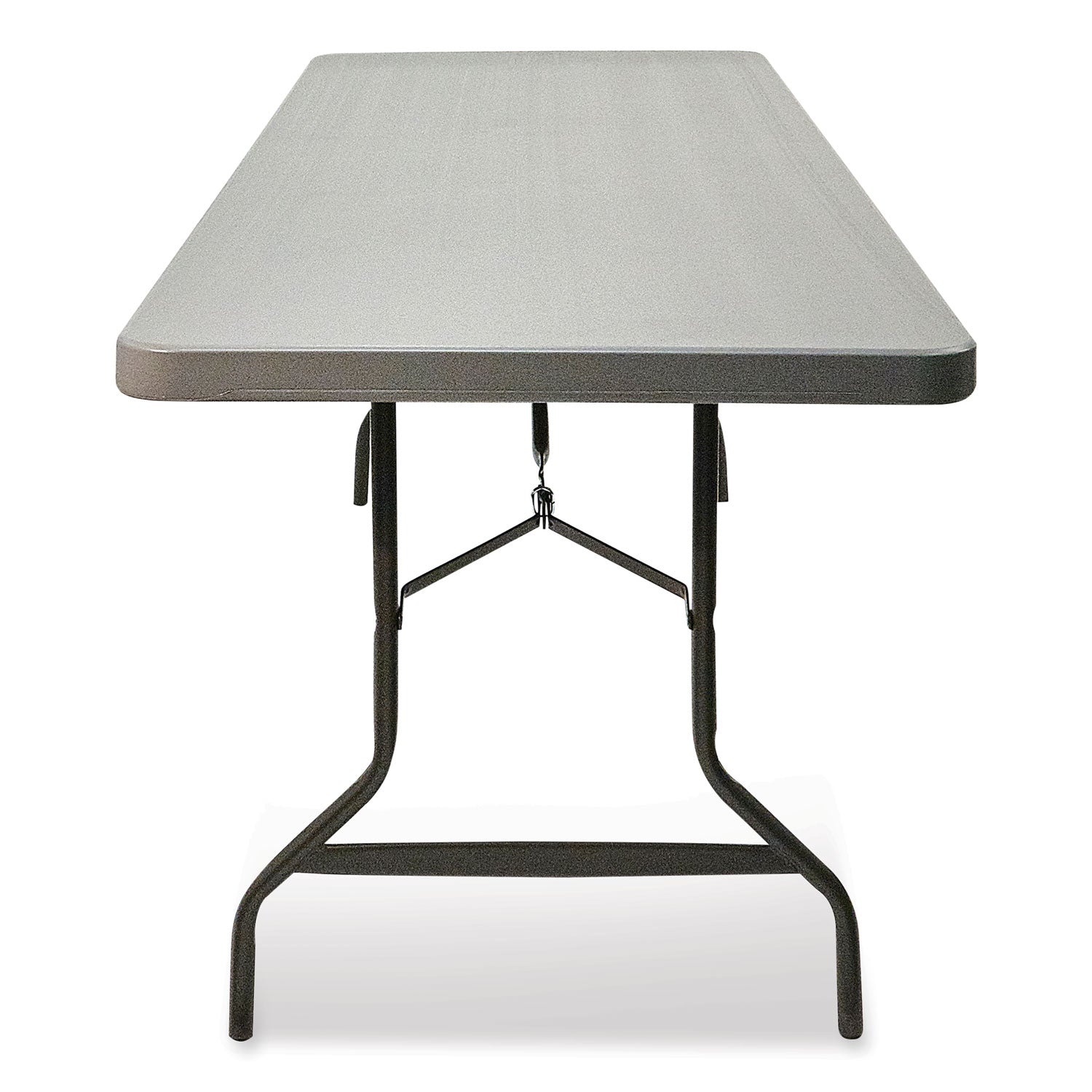 IndestrucTable® Commercial Folding Table, Charcoal - 30" x 96"
