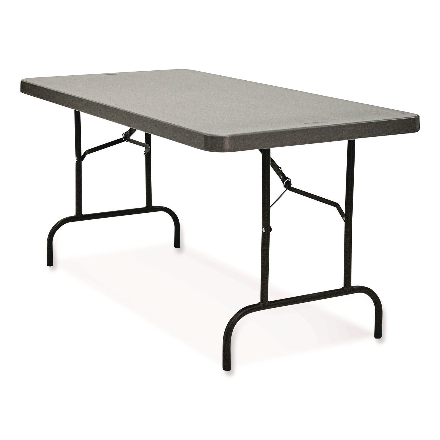 IndestrucTable® Commercial Folding Table, Charcoal - 30" x 60"