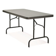 IndestrucTable® Commercial Folding Table, Charcoal - 30" x 60"