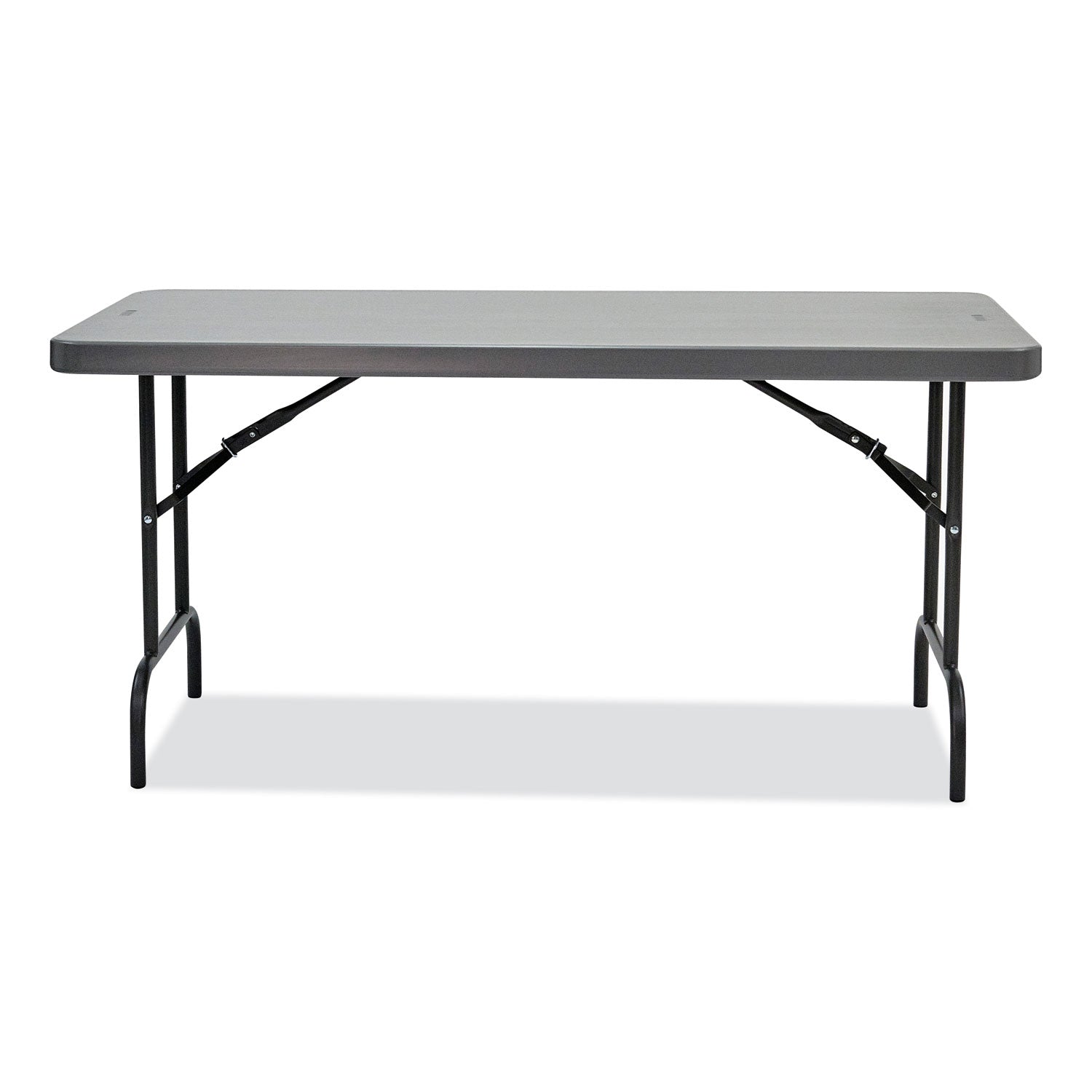 IndestrucTable® Commercial Folding Table, Charcoal - 30" x 60"