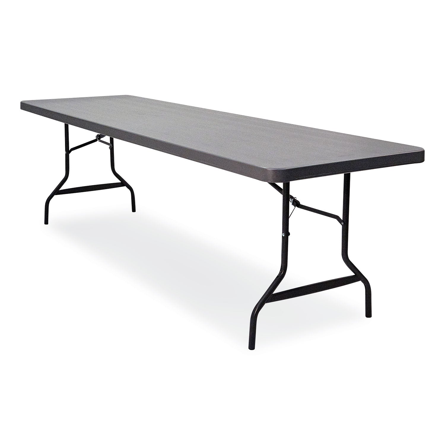 IndestrucTable® Commercial Folding Table, Charcoal - 30" x 96"