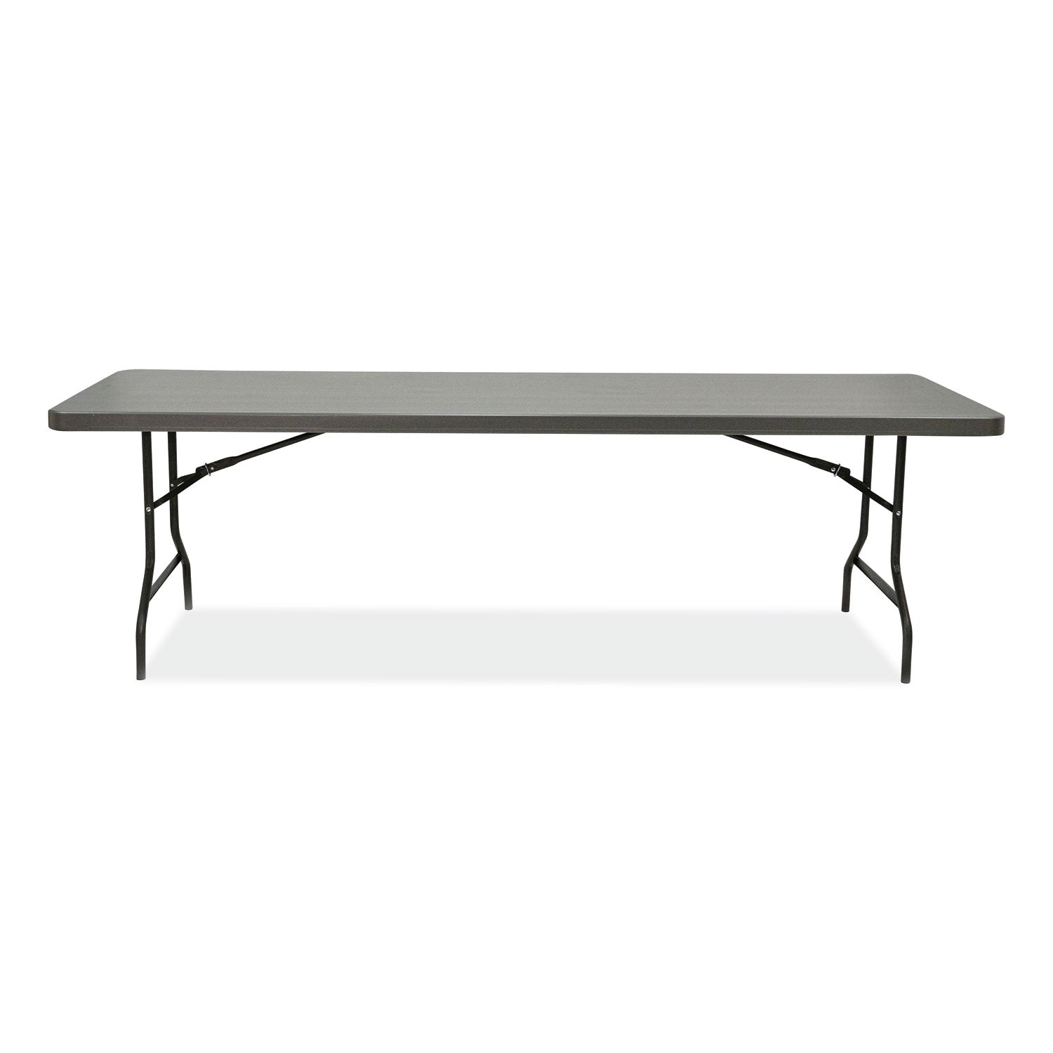 IndestrucTable® Commercial Folding Table, Charcoal - 30" x 96"