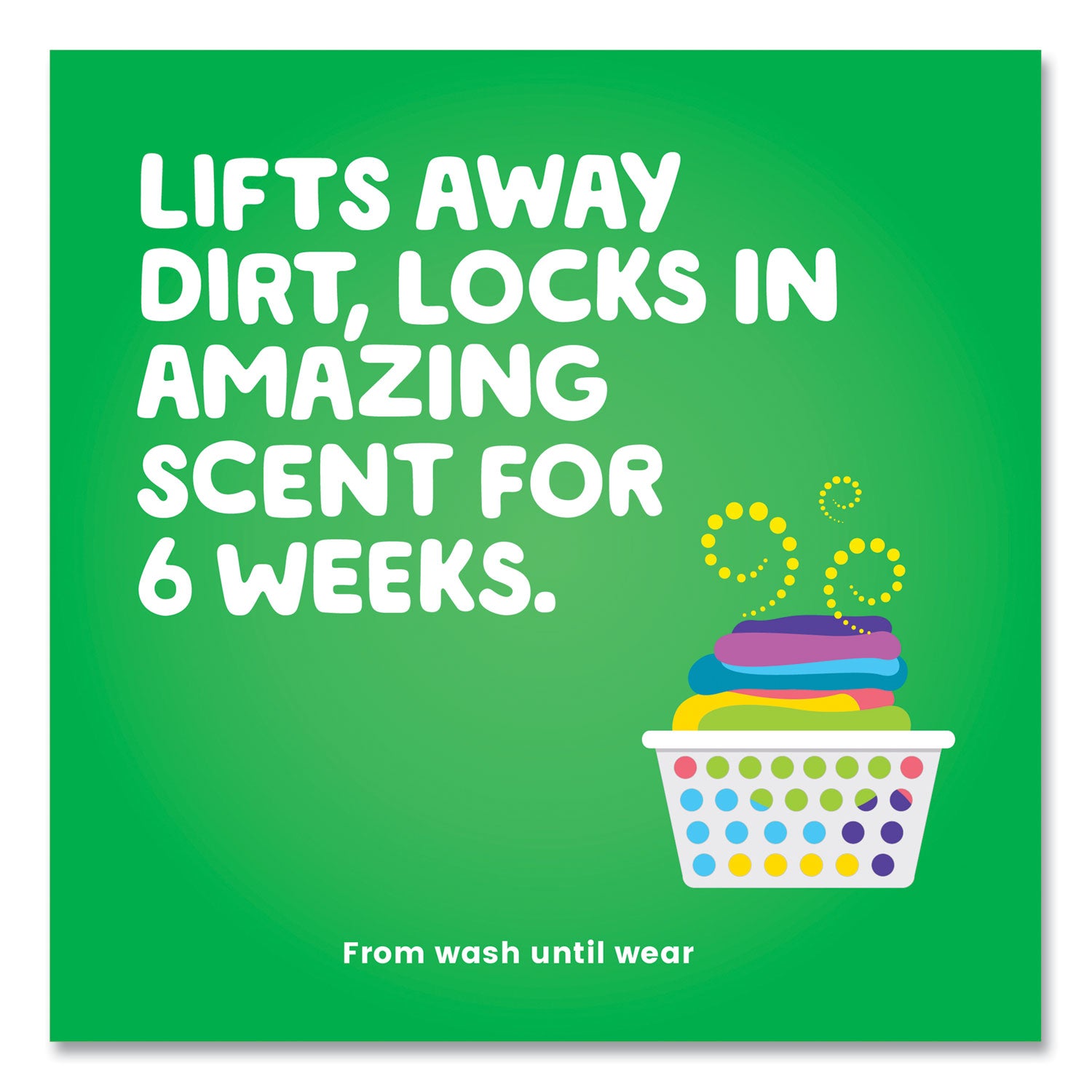Gain Flings Detergent Pacs, Original Scent, Green, 76 Pacs per Pack, 4 Packs per Carton
