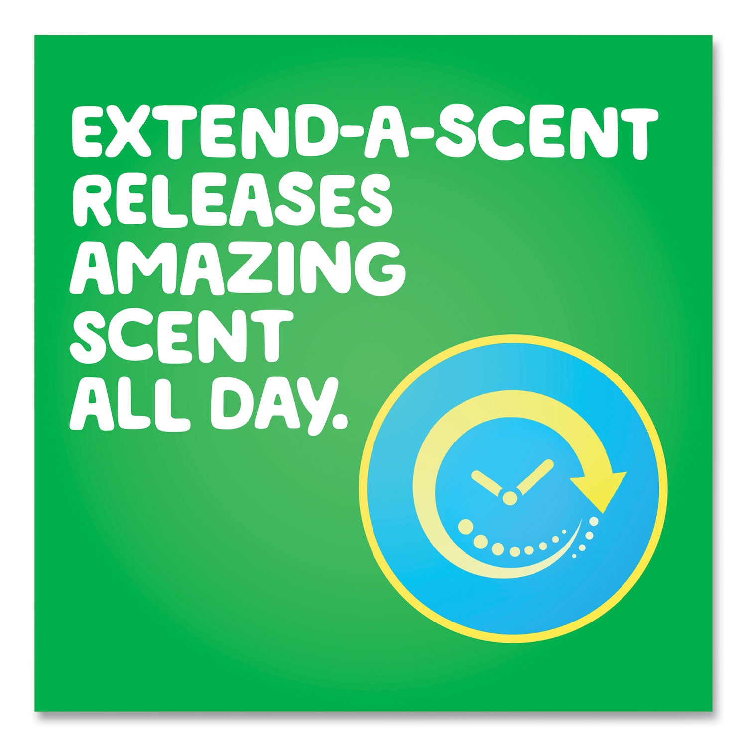 Gain Flings Detergent Pacs, Original Scent, Green, 76 Pacs per Pack, 4 Packs per Carton