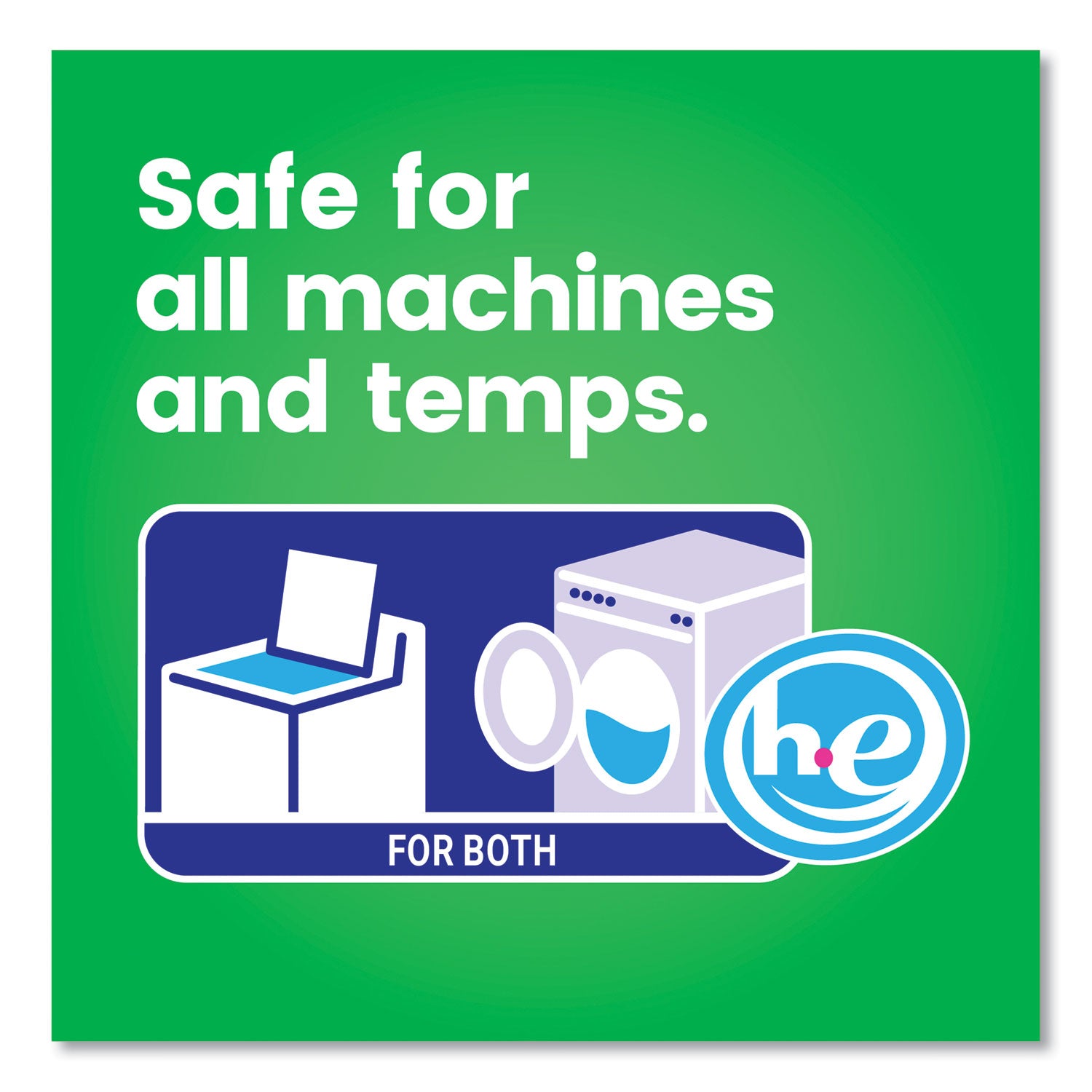 Gain Flings Detergent Pacs, Original Scent, Green, 76 Pacs per Pack, 4 Packs per Carton