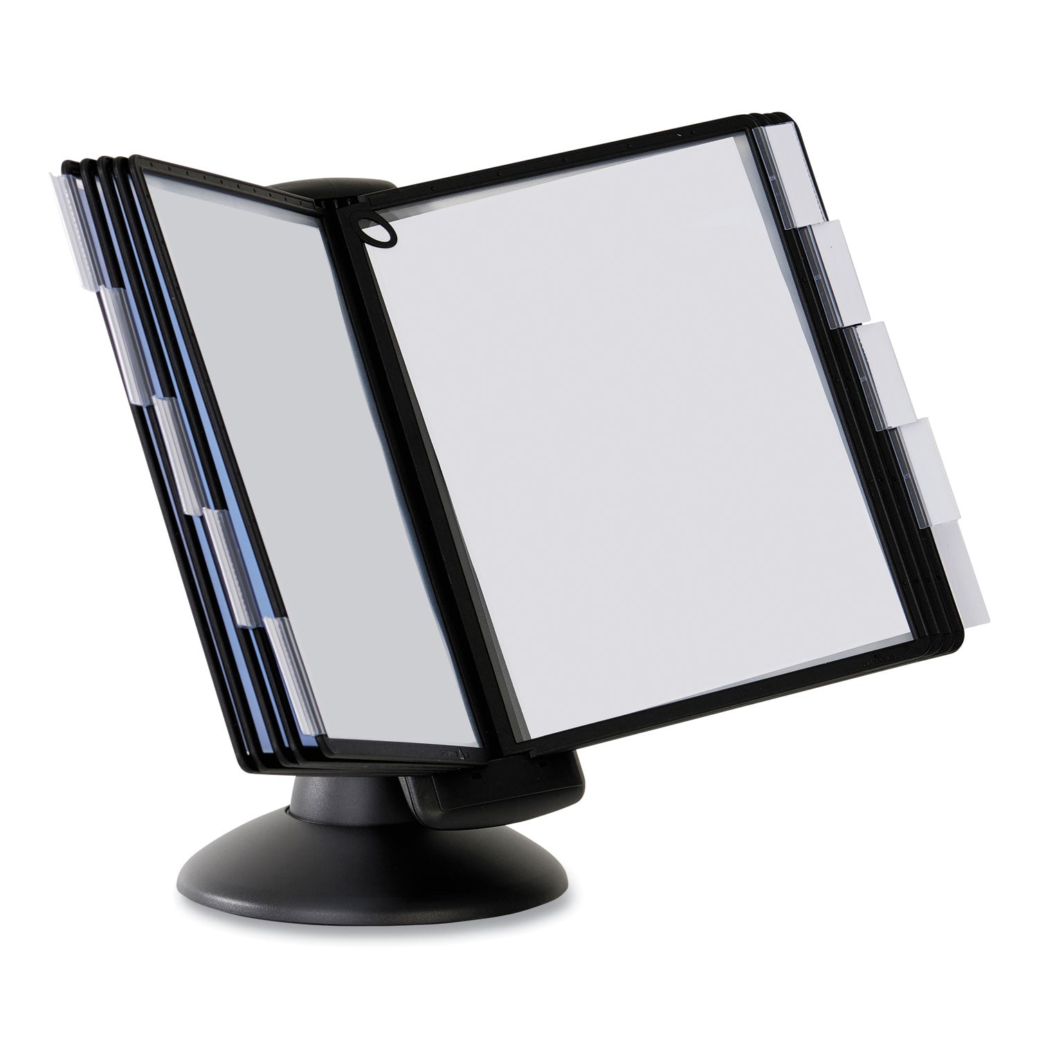 Desktop - 10 Panels - Support Letter 8.50" x 11" Media - Adjustable Viewing Angle, Rugged, Environmentally Friendly, 360&deg; Swivel Base, Non Expandable, Dual Sided - 1 Each