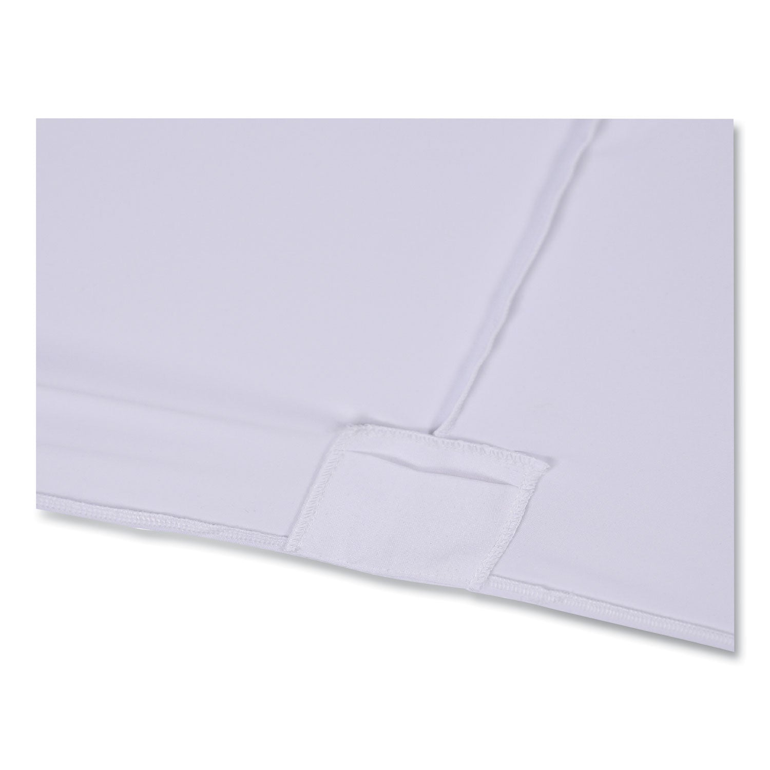 iGear™ Fabric Table Cover, White - 6'