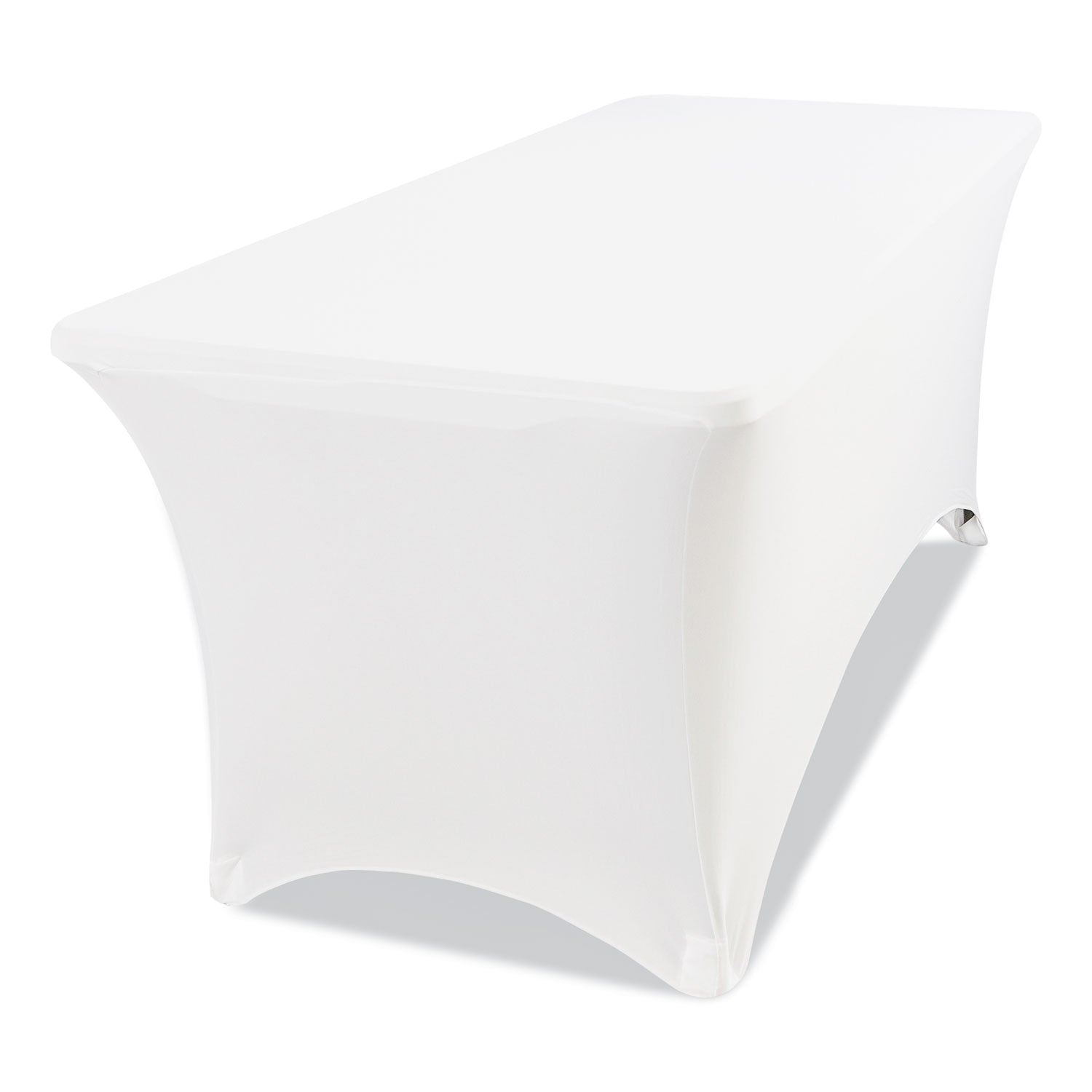 iGear™ Fabric Table Cover, White - 6'