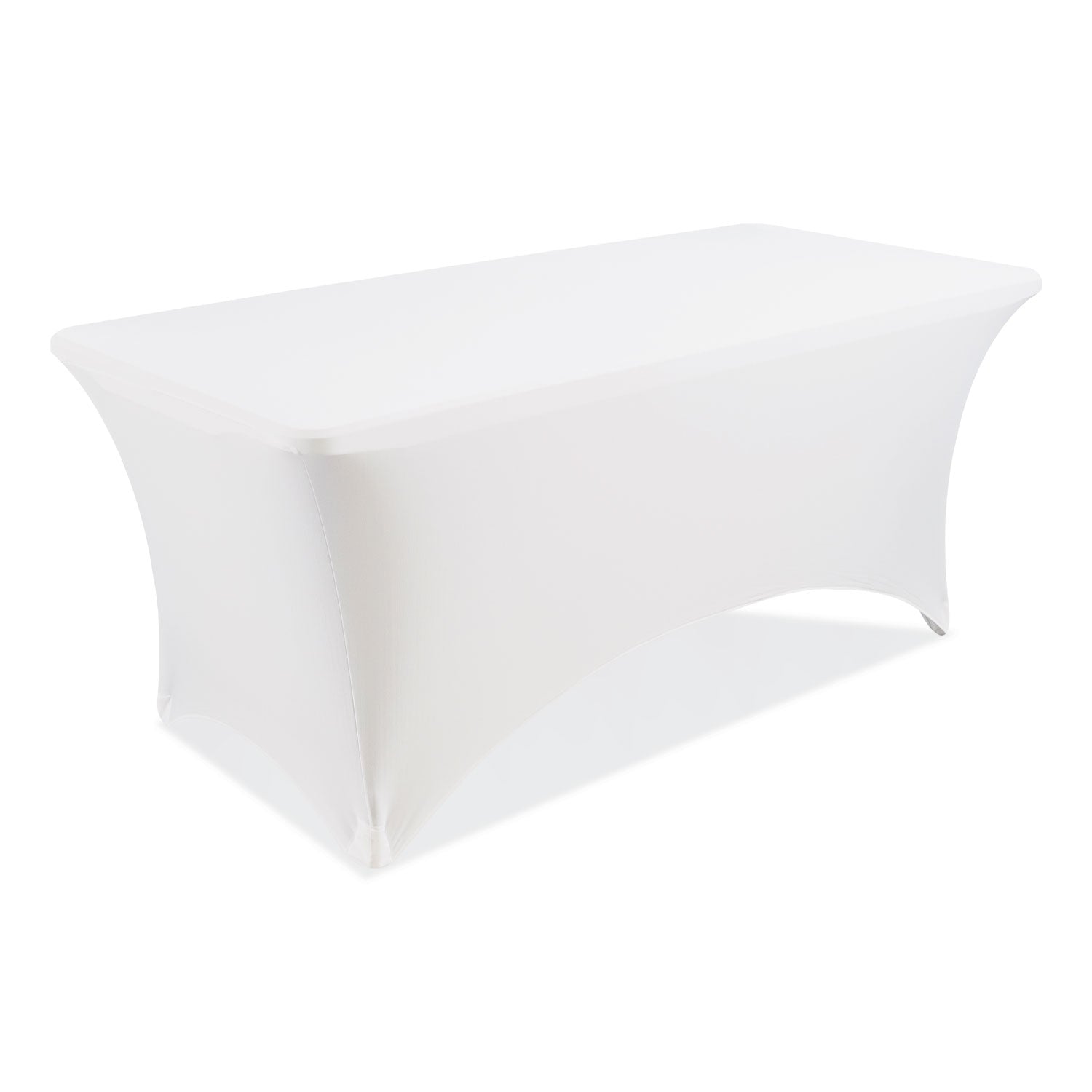 iGear™ Fabric Table Cover, White - 6'