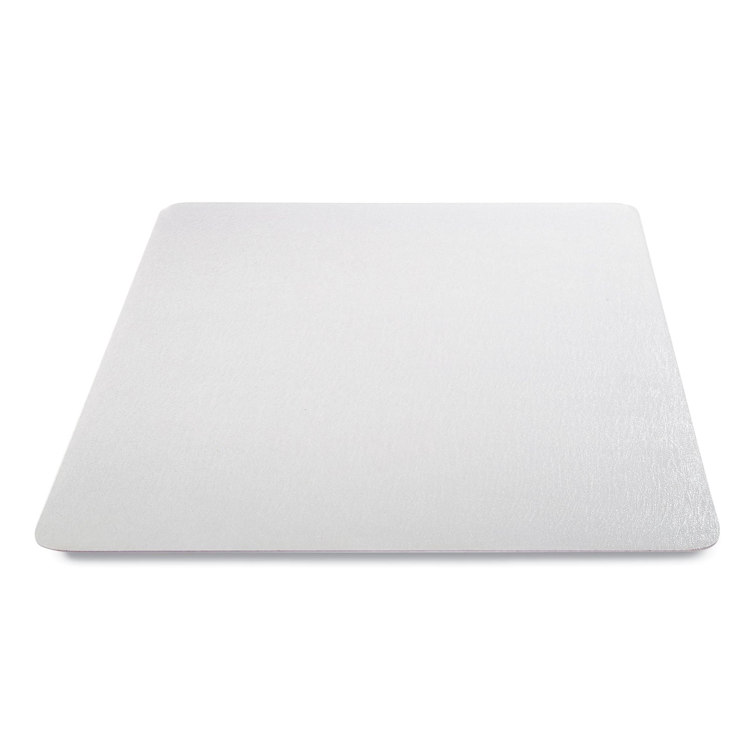 Hard Floor, Carpet - 48" Length x 36" Width x 0.370" Thickness - Vinyl - Clear - 1 Each