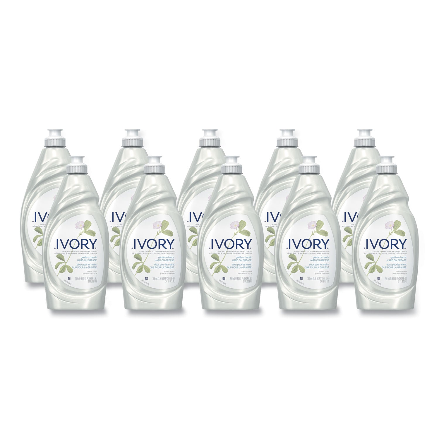 Concentrate - 24 fl oz (0.8 quart) - Mild Scent - Long Lasting - Clear Bottle - 10 / Carton