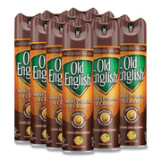 Old English Furniture Polish, Aerosol, Lemon Scent, 12.5 oz, Brown, 12/Carton