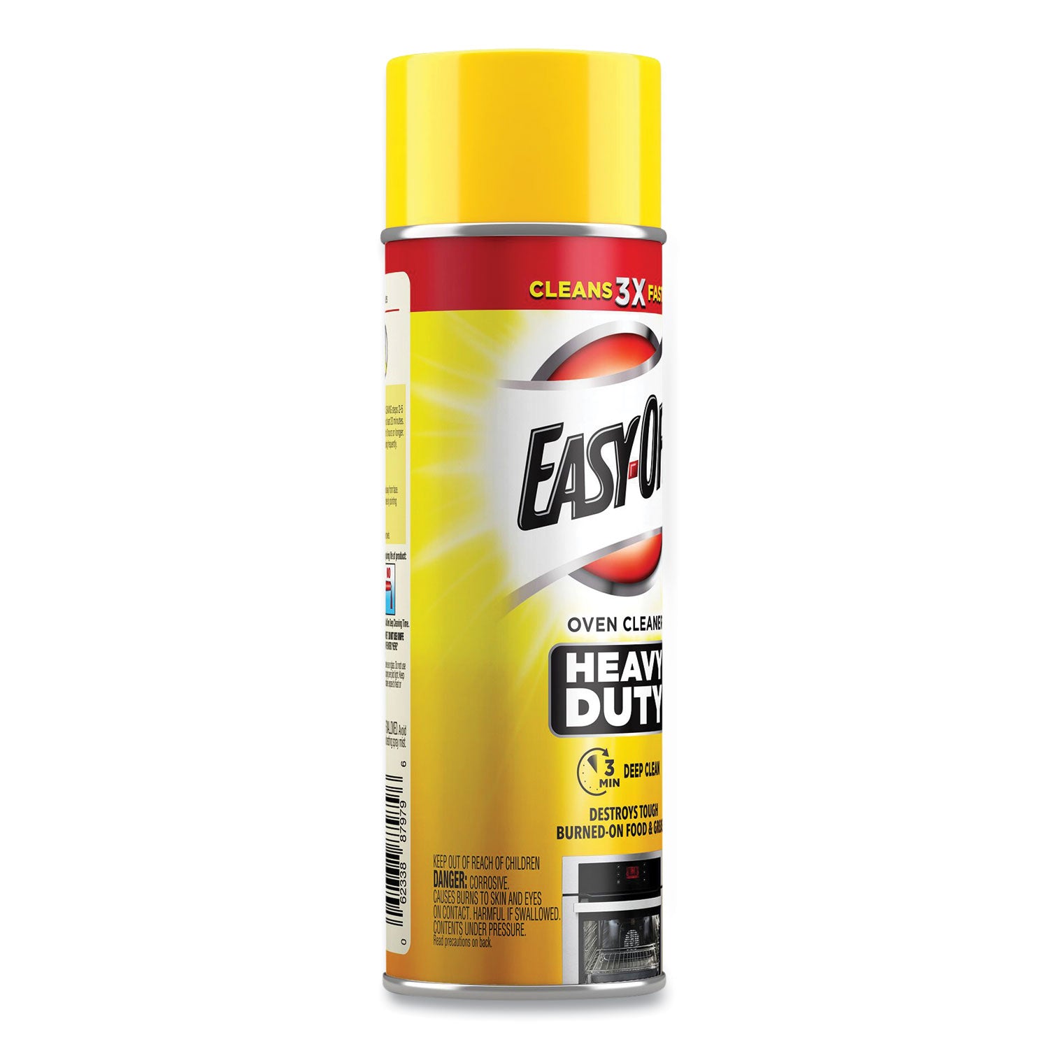 Easy-Off Heavy Duty Oven Cleaner - Ready-To-Use - 14.5 fl oz (0.5 quart) - Floral, Fresh Scent - Heavy Duty, Bleach-free - White - 12 / Carton