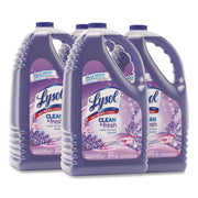 Lysol Clean/Fresh Lavender Cleaner - For Multi Surface - 144 fl oz (4.5 quart) - Clean & Fresh Lavender Orchid Scent - Recommended For: Stain Remover - Long Lasting, Disinfectant - Purple - 1 Each