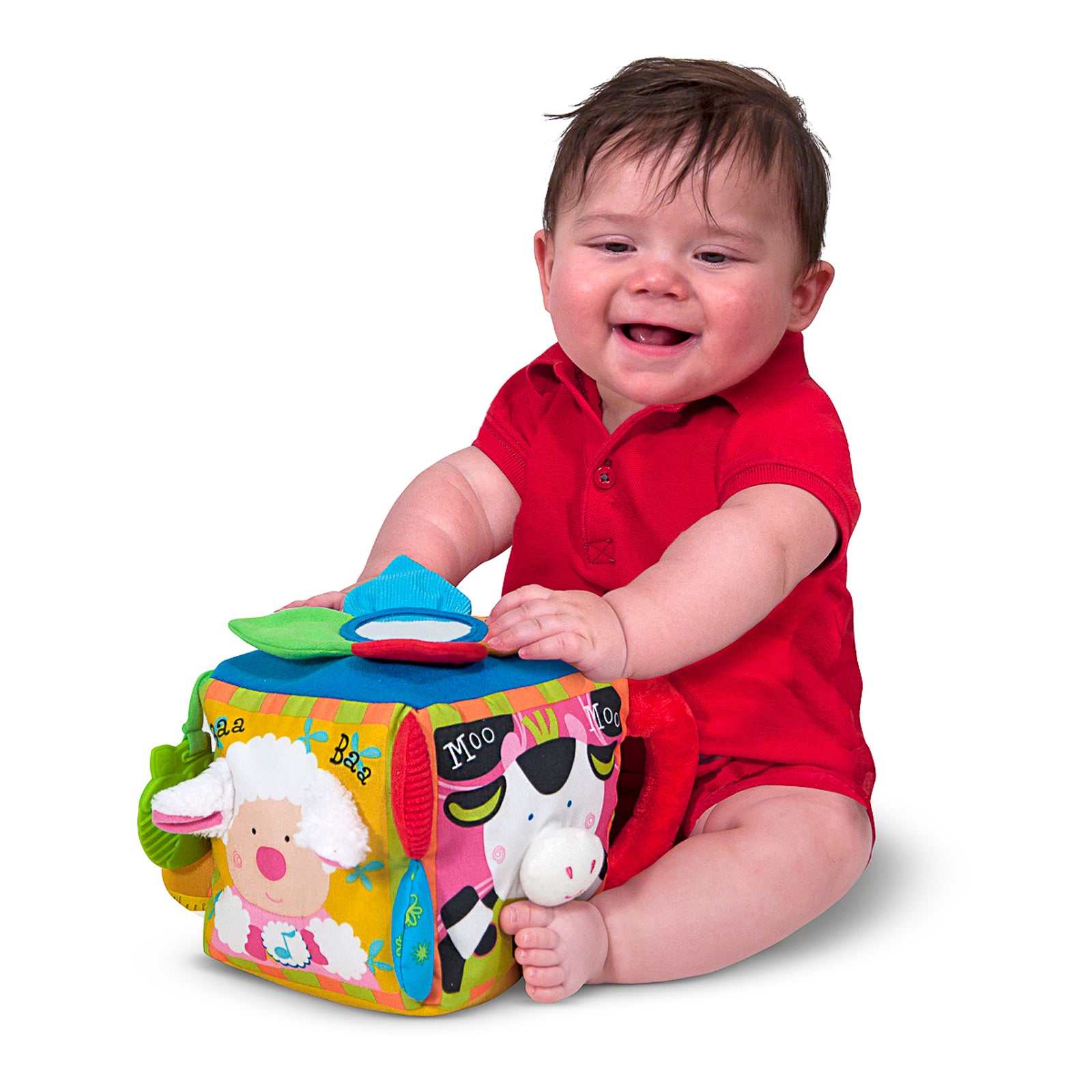 Musical Farmyard Cube Learning Toy