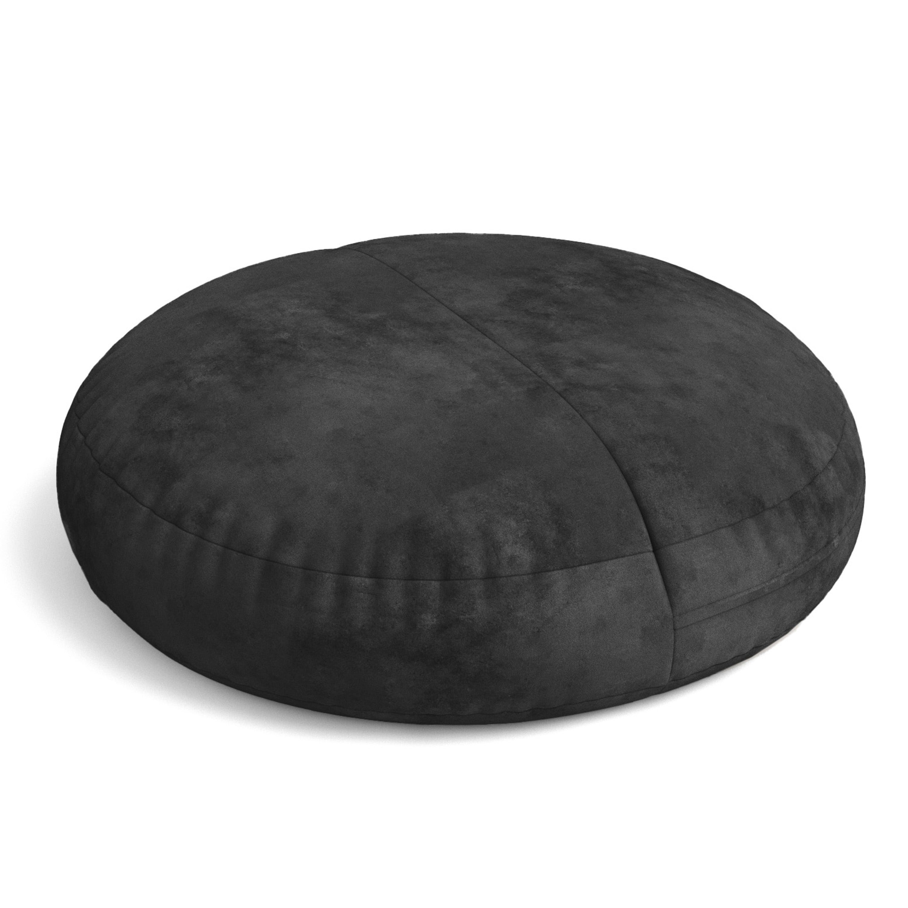 Jaxx Cocoon 4 Foot Bean Bag Chair and Crash Pad, Camel