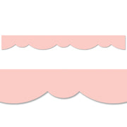 Blush Stylish Scallops EZ Border, 48 Feet