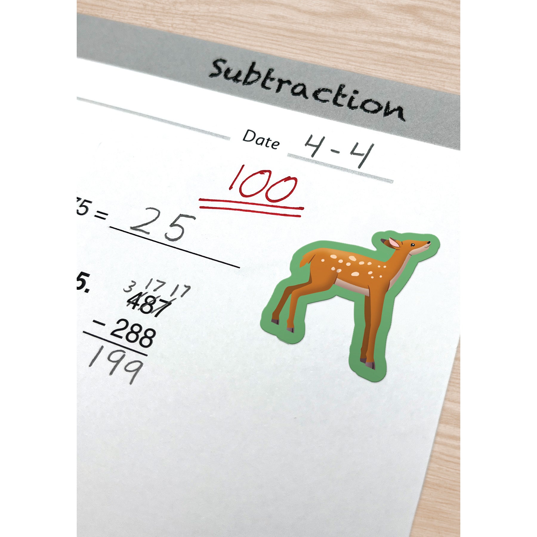 Woodland Animals Stickers, Pack of 120