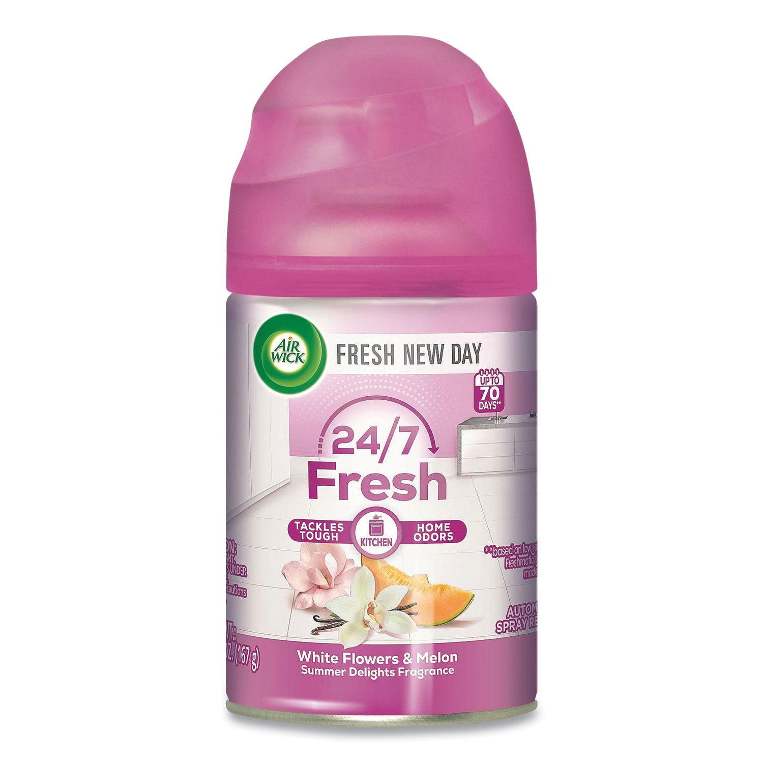 Air Wick Pure 24/7 Summer Air Spray Kit - Spray - Summer Delights - 70 Day - 1 Kit