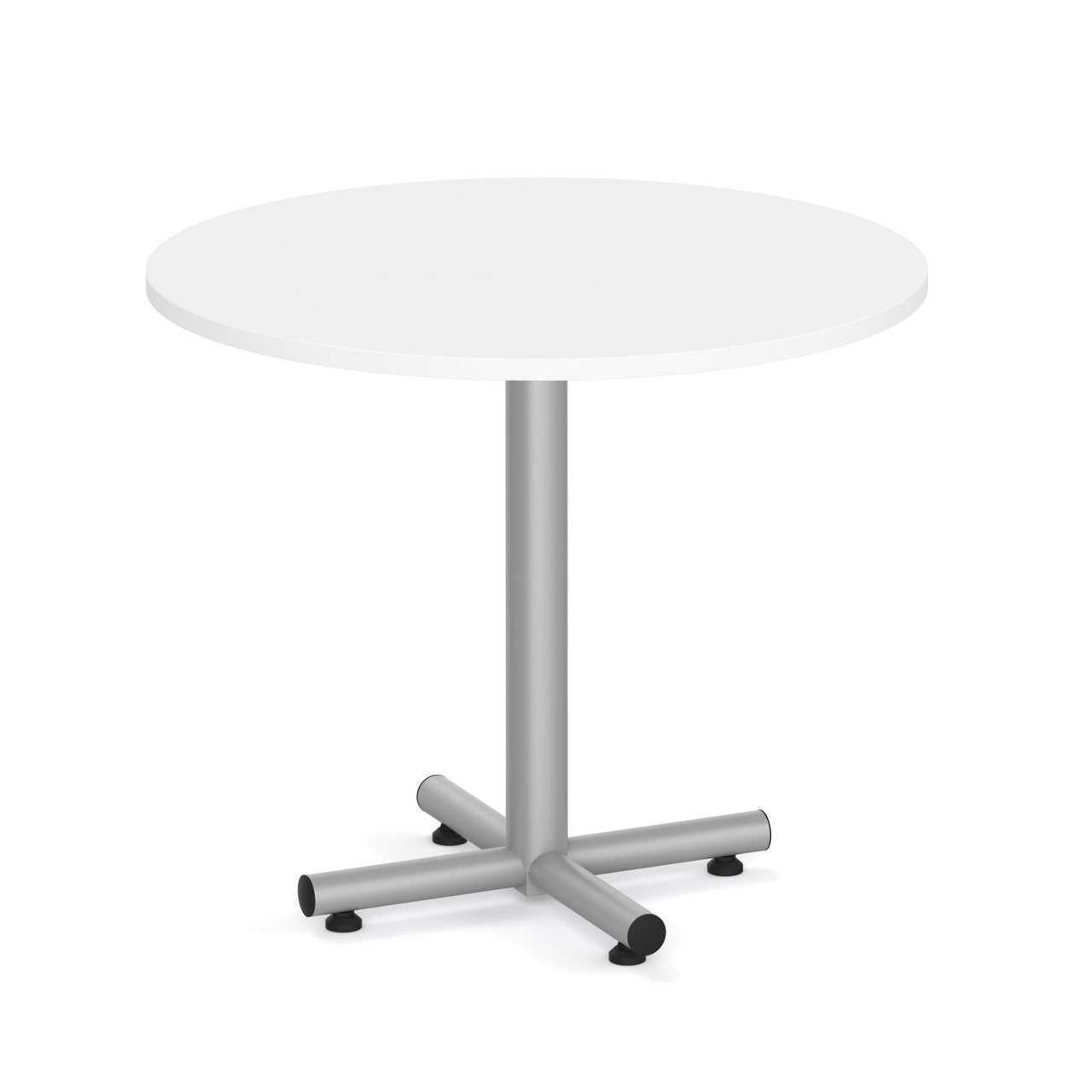 OfficeSource OS Reception Tables 36" Round Top - Requires Base - White