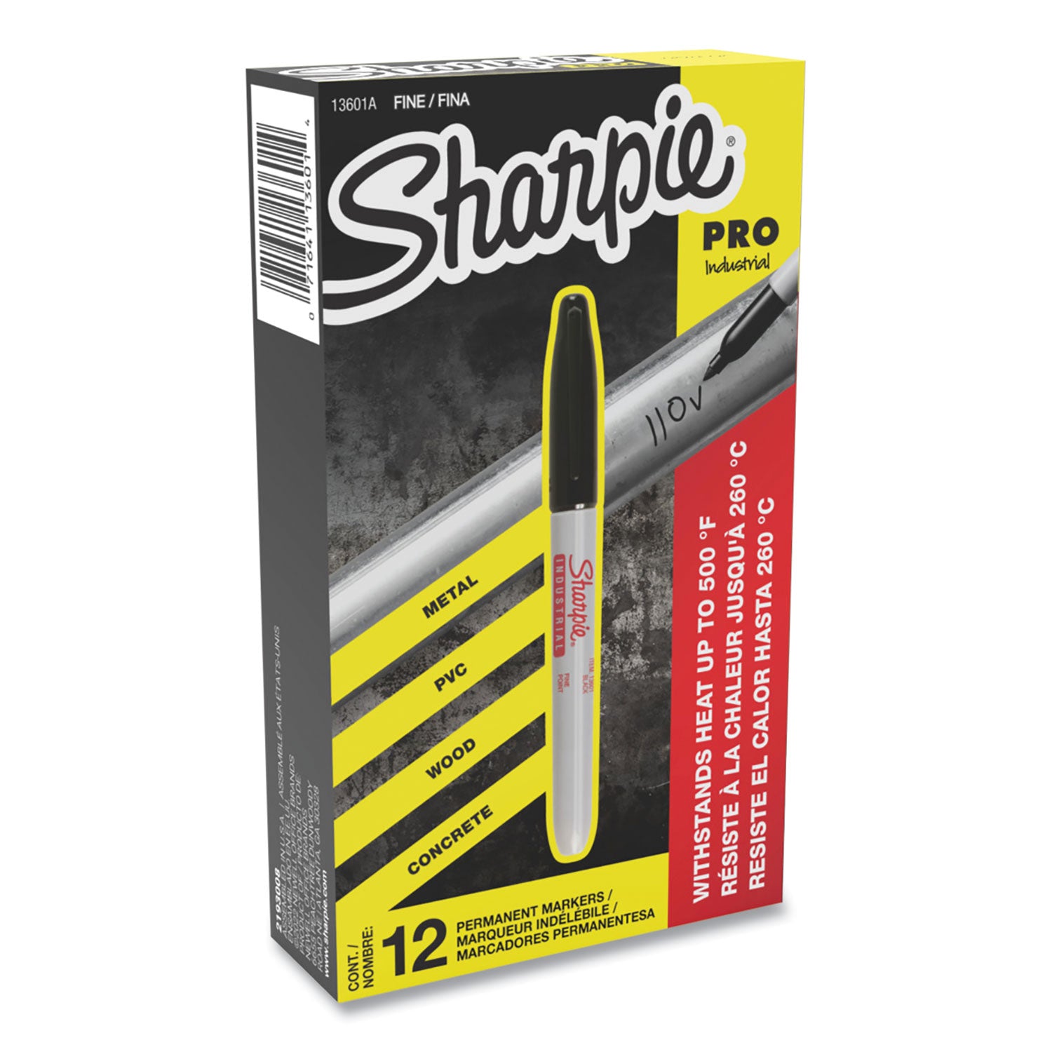 Fine Marker Point - Black Ink - 1 - 1 Dozen