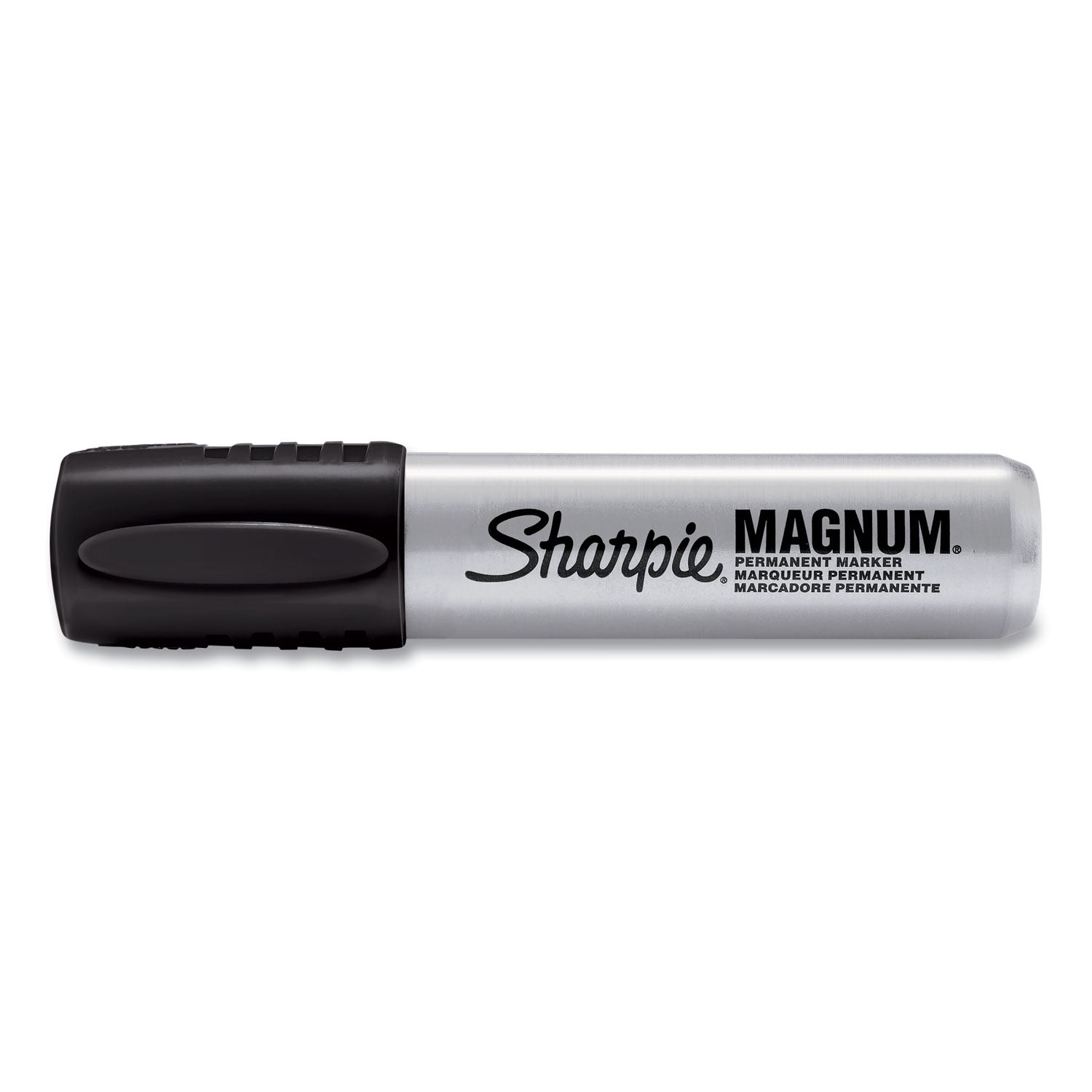 Sharpie Magnum Permanent Marker, Bold Chisel Tip, Extra Wide, Black Ink, Felt Tip, 1 Each