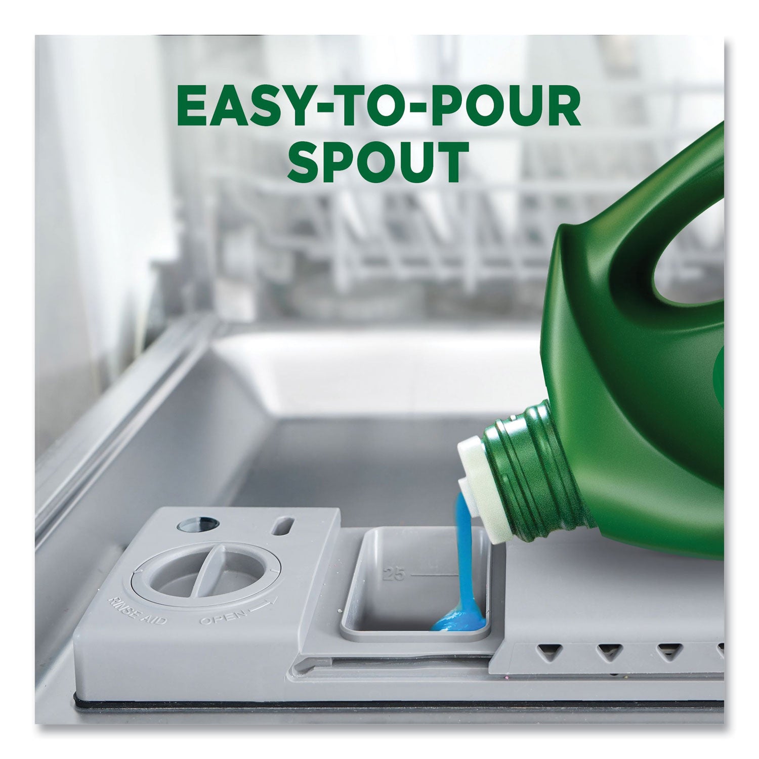 Cascade Complete Gel Dishwasher Detergent, Fresh Scent, 120 fl oz, Green Bottle, 1 Each