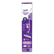 Swiffer PowerMop Multisurface Kit, Flexible Head, Purple, Includes 1 PowerMop and 2 Mopping Pad Refills, 1 Kit
