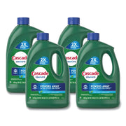 Cascade Complete Gel Dishwasher Detergent, Fresh Scent, 120 fl oz, Green Bottle, 1 Each
