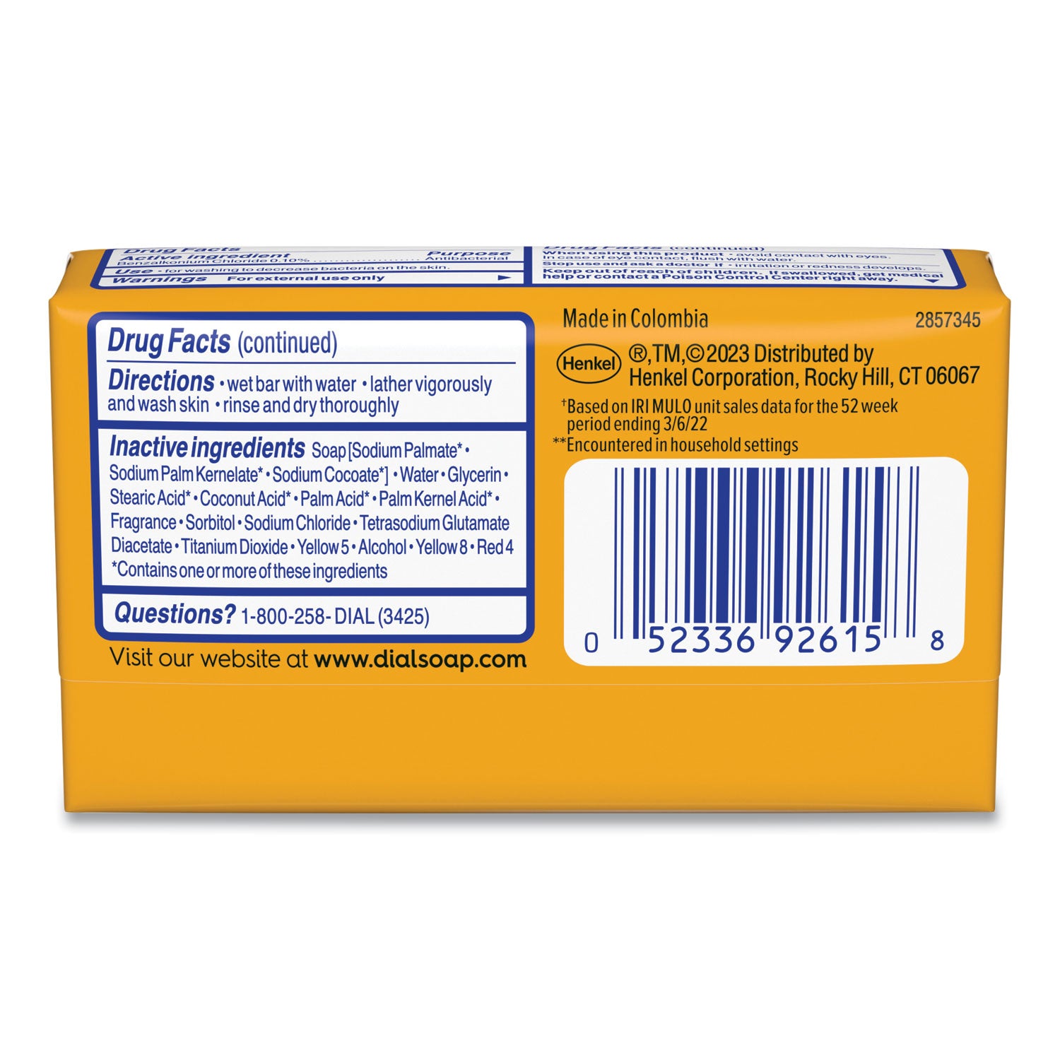 Fresh Scent - Antibacterial - Gold - Deodorize - 36 / Carton
