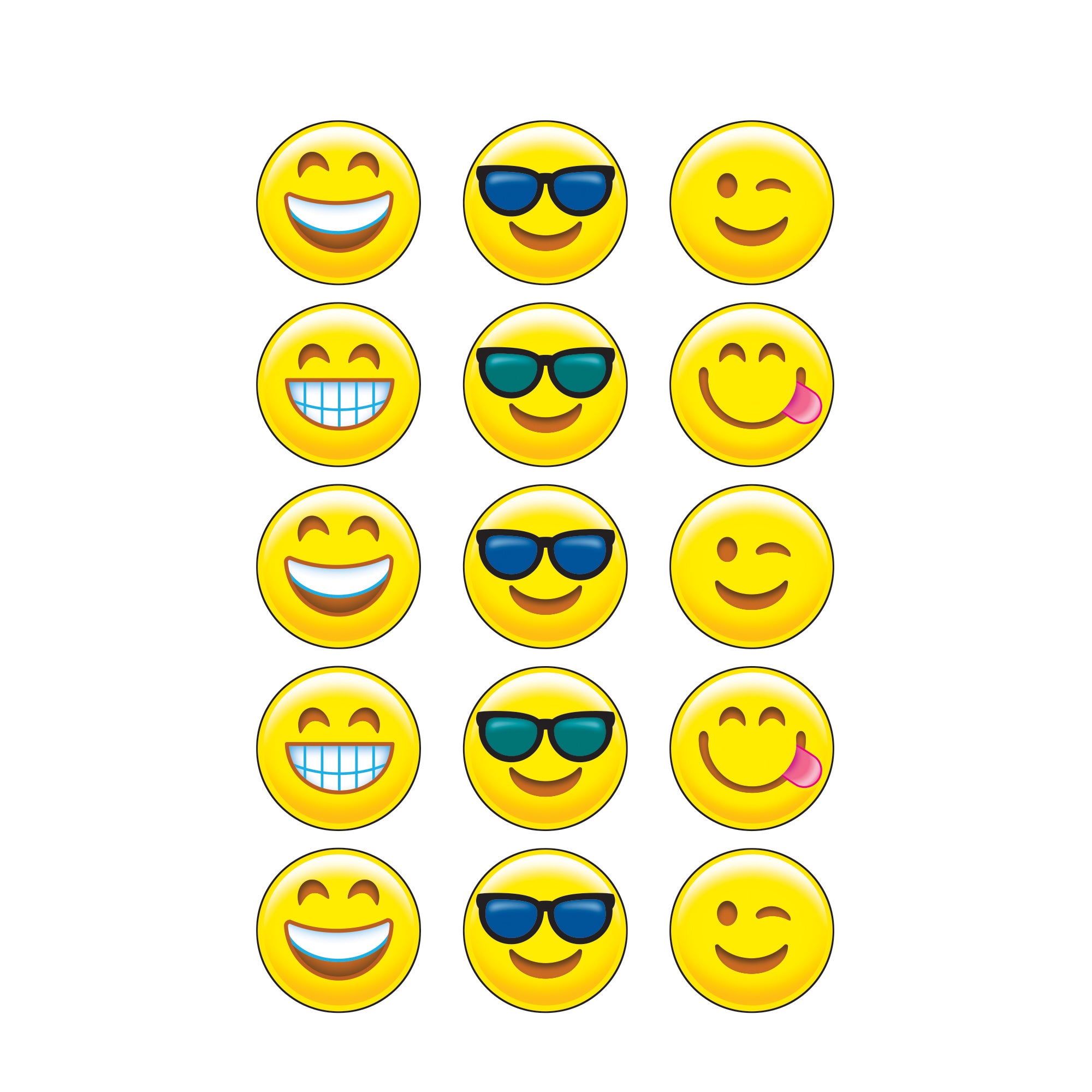 Emotion Icon Cheer/Orange Stinky Stickers®, 60 ct.
