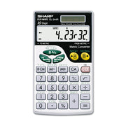 3-Key Memory, Sign Change, Auto Power Off - Battery/Solar Powered - Battery Included - 0.3" Height x 2.7" Width x 4.7" Depth - Gray, Black - 1 Each