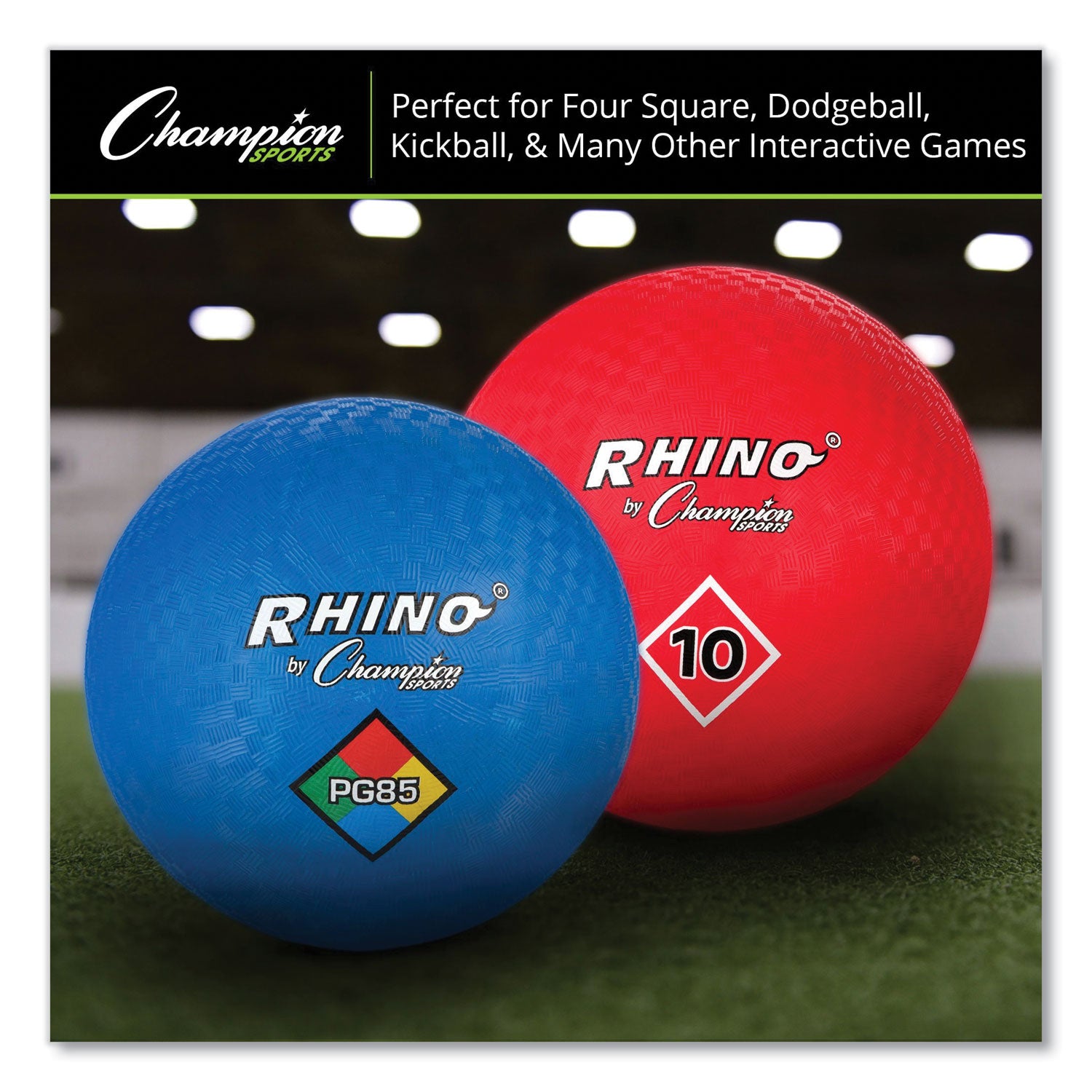 Playground Ball Set, Multi-Size, Multi-Color, 14/set