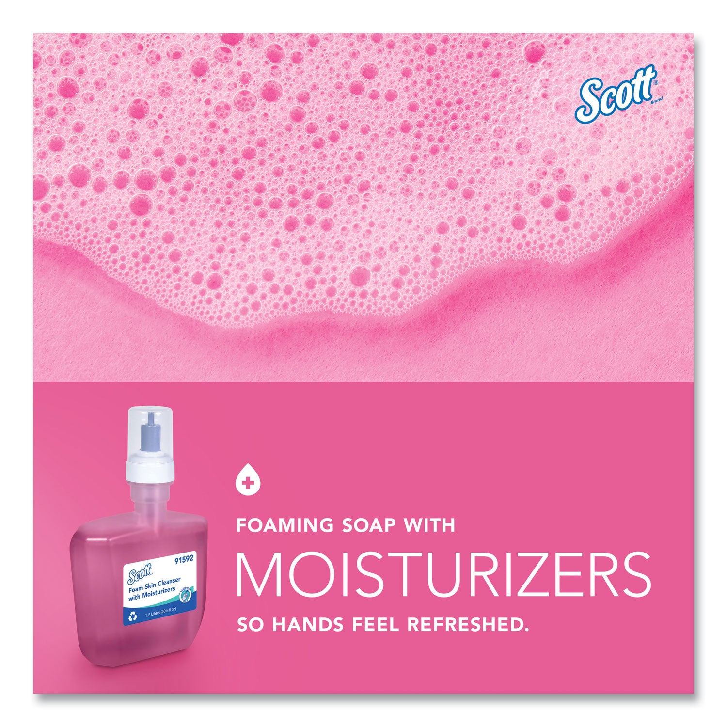 Pro Foam Skin Cleanser with Moisturizers Refill, Citrus Floral Scent, 1.2 L