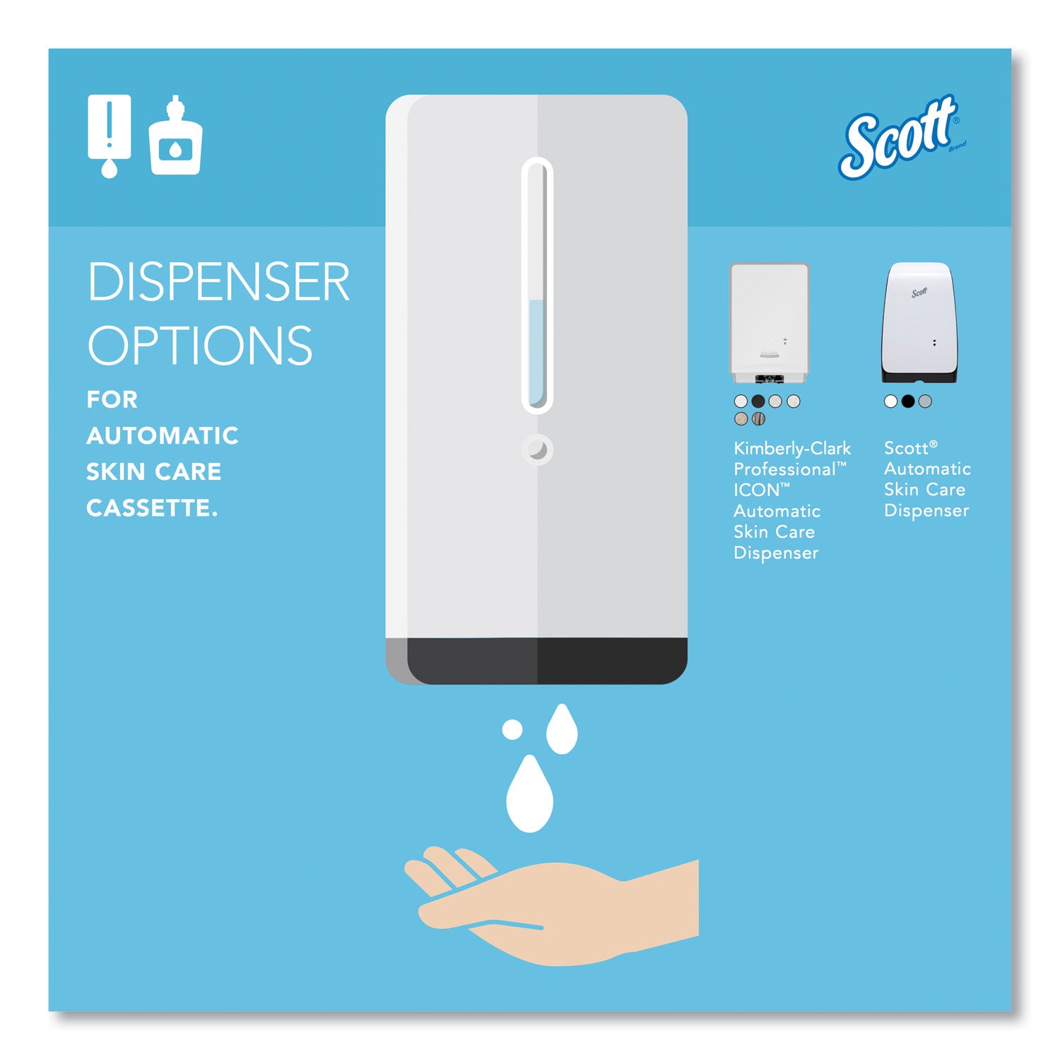Scott Hand Sanitizer Foam Refill - 1.27 quart - Hand - Clear - 2 / Carton