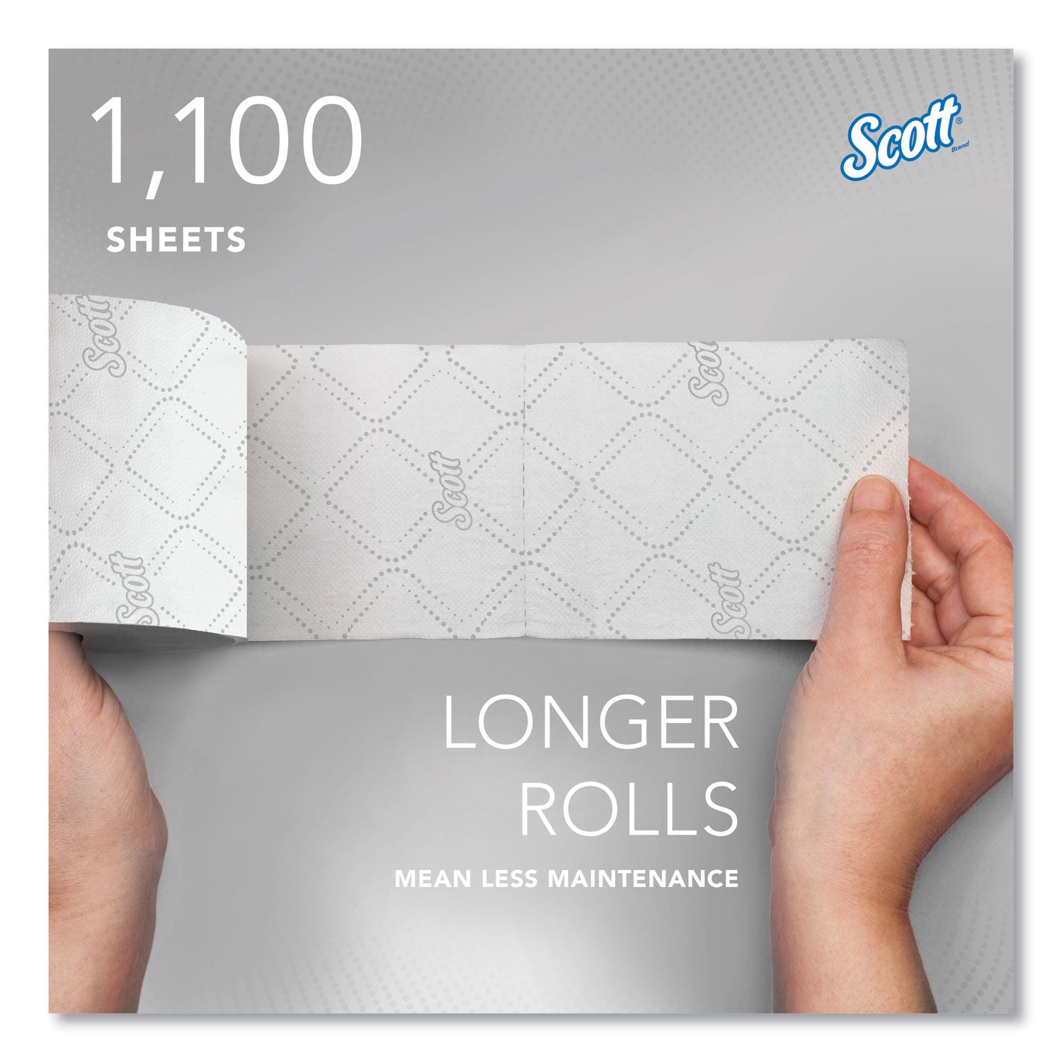 2 Ply - 4" Width x 3.70" Length - 1100 Sheets/Roll - White - 1 Carton