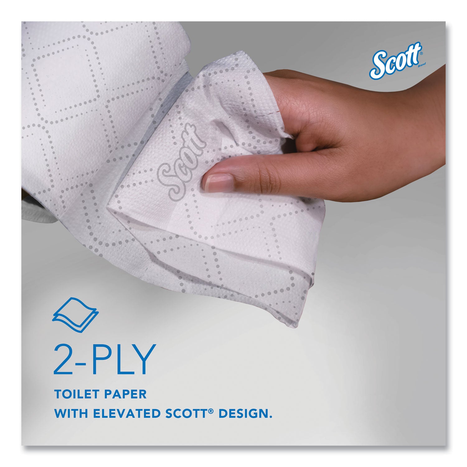 2 Ply - 4" Width x 3.70" Length - 1100 Sheets/Roll - White - 1 Carton