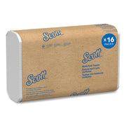 Scott&reg; Multifold Paper Towels with Absorbency Pockets - 9.20" Width x 9.40" Length - White - 250/Pack - 16 / Carton