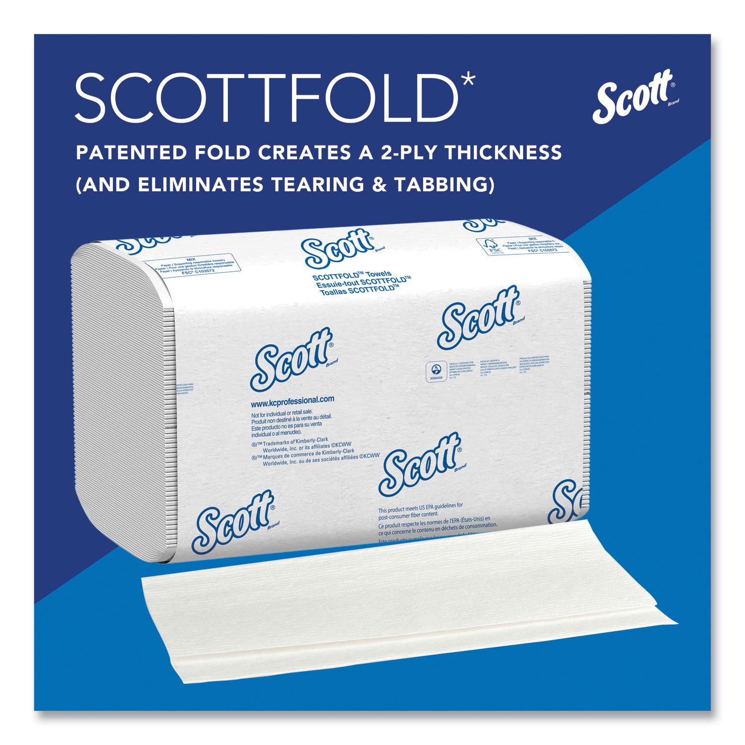 1 Ply - 7.80" Width x 12.40" Length - White - 175/Pack - 1 Carton