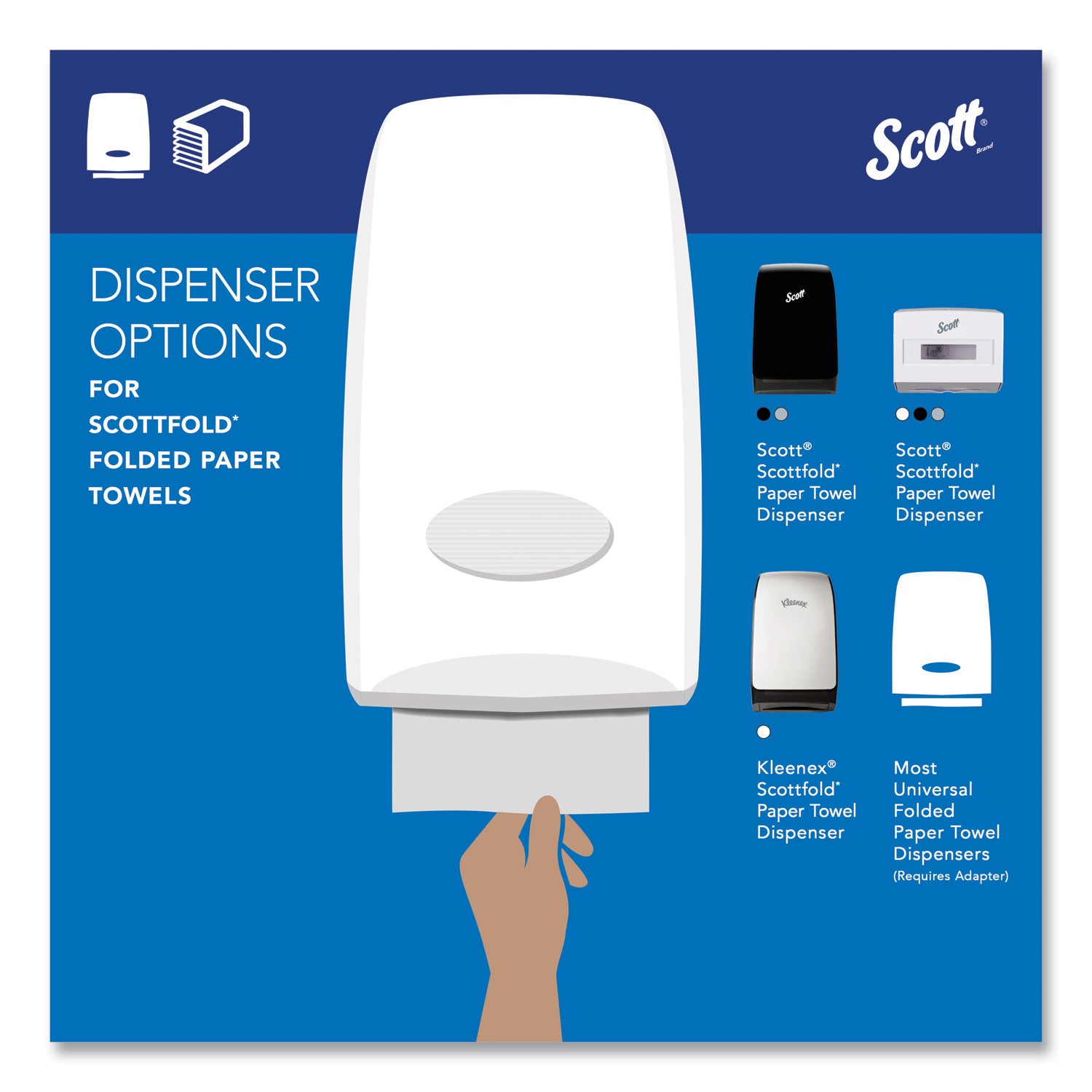 1 Ply - 7.80" Width x 12.40" Length - White - 175/Pack - 1 Carton