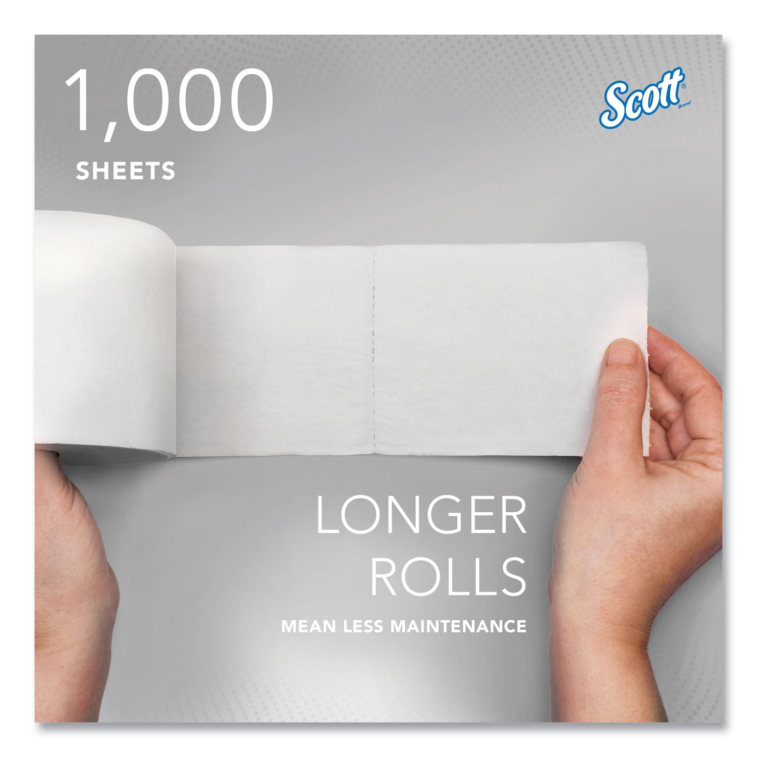 2 Ply - 4" Width x 3.70" Length - 1000 Sheets/Roll - White - 1 Carton