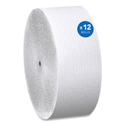 1 Ply - 3.78" Width x 2300 ft Length - 9" Roll Diameter - White - Fiber - 12 / Carton